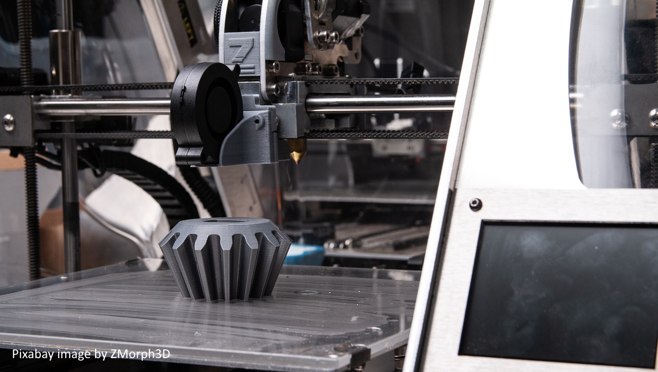3D printing a gear